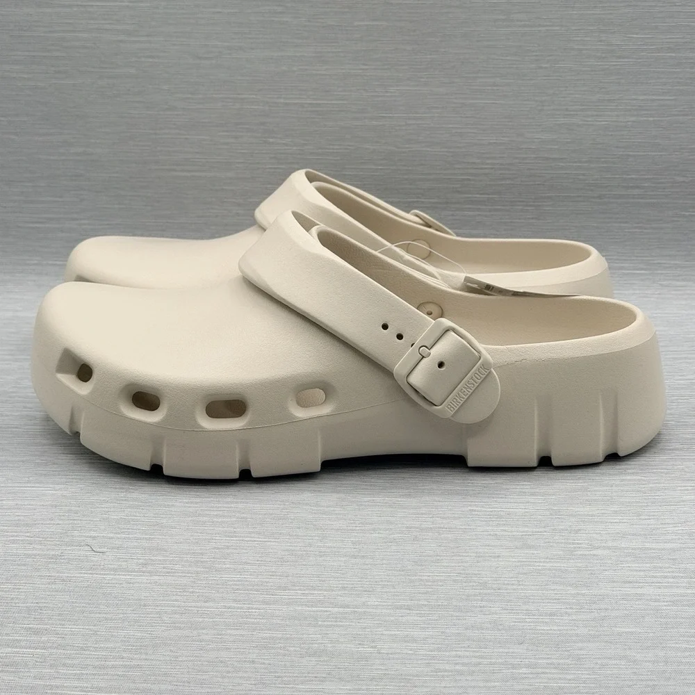 Birkenstock EUR 44 Biege Recovery Clogs Men's 11 Birki Flow EVA Sports